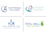 do unique home care healthcare dental nursing wellness logo